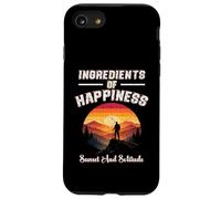 Carcasa para iPhone SE (2020) / 7/8 Ingredientes DE LA Felicidad Puesta DE Sol Y SOLITUD Senderismo Naturaleza