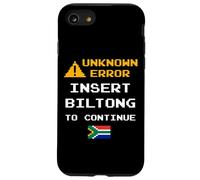 Carcasa para iPhone SE (2020) / 7/8 Insert Biltong Retro Funny Error South Africa Braai Dad Joke