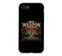 Carcasa para iPhone SE (2020) / 7/8 Isaías bíblica 54 17 No Hay Arma formada fe