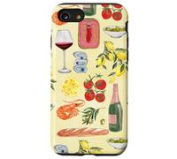 Carcasa para iPhone SE (2020) / 7/8 Italiano Europeo Verano Preppy Coastal Collage Estética
