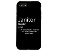 Carcasa para iPhone SE (2020) / 7/8 Janitor Definition Best Janitorial Appreciation Super Hero