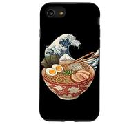 Carcasa para iPhone SE (2020) / 7/8 Japonés Ramen Bowl Ocean Kanagawa Wave Anime Food Noodle