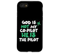 Carcasa para iPhone SE (2020) / 7/8 Jesus God is The Pilot Aviation Christian Faith