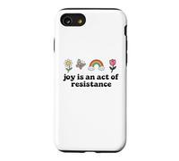 Carcasa para iPhone SE (2020) / 7/8 Joy is an Act of Resistance Rainbow Pride Month Human Rights