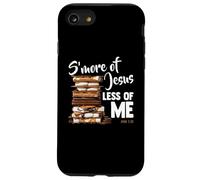 Carcasa para iPhone SE (2020) / 7/8 Juan 3:30 S'More Jesus Less of Me Christian Camping Camper