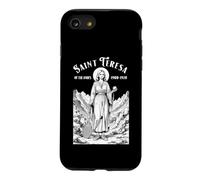 Carcasa para iPhone SE (2020) / 7/8 Jugador De Tenis Divertido Vintage Patrona Santa Teresa Deporte