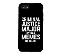 Carcasa para iPhone SE (2020) / 7/8 Justicia Penal Mayor De Día Memes por La Noche De La Escuela De Derecho Broma