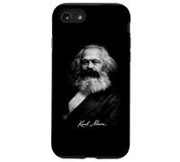 Carcasa para iPhone SE (2020) / 7/8 Karl Marx Retrato Socialismo Teoría Política Icono
