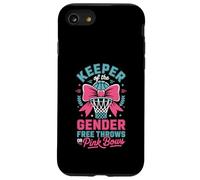 Carcasa para iPhone SE (2020) / 7/8 Keeper of The Gender Reveal Free Throws or Pink Bows Party