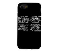 Carcasa para iPhone SE (2020) / 7/8 Kevin Smith Jay & Silent Bob reinician la operación T-O Chino