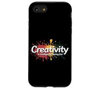 Carcasa para iPhone SE (2020) / 7/8 La Creatividad Es Inteligencia Divirtiéndose Arte Amor