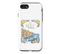 Carcasa para iPhone SE (2020) / 7/8 La Dolce Vita Riviera Italiana Costa Amalfitana Acuarela