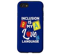 Carcasa para iPhone SE (2020) / 7/8 La inclusión es mi Profesor Especial de lenguaje de Amor