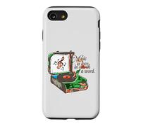 Carcasa para iPhone SE (2020) / 7/8 La música es Amor en Busca de una Palabra Tocadiscos Vintage