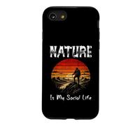 Carcasa para iPhone SE (2020) / 7/8 LA Naturaleza ES MI Vida Social Amor Aventura Solo Disfruta del Silencio
