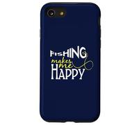 Carcasa para iPhone SE (2020) / 7/8 La Pesca me Hace Feliz al Aire Libre Pescador diseño Pescador