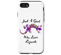 Carcasa para iPhone SE (2020) / 7/8 Lagartija Just A Girl Who Loves Lizards Outfit Lizard Lover