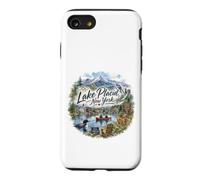 Carcasa para iPhone SE (2020) / 7/8 Lake Placid, NY Nueva York EE.UU., Montañas Adirondack, Trineo