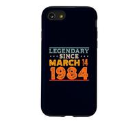 Carcasa para iPhone SE (2020) / 7/8 Legendario Desde el 14 de Marzo de 1984, Impresionante cumpleaños Divertido Retro