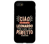 Carcasa para iPhone SE (2020) / 7/8 Leonardo Idea Regalo Personalizzata Nome Divertente