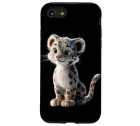 Carcasa para iPhone SE (2020) / 7/8 Leopardo de Las Nieves Panthera Uncia Gran Felino