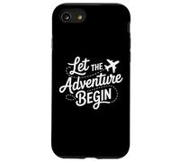 Carcasa para iPhone SE (2020) / 7/8 Let The Adventure Begin Airplane Flight Travel
