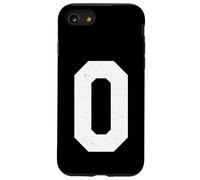 Carcasa para iPhone SE (2020) / 7/8 Letra O Grande Monograma Ortografía Inicial, Varsity