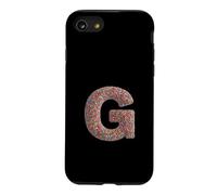 Carcasa para iPhone SE (2020) / 7/8 Letter G Candy Rainbow Sprinkles Monogram Men, Women, Kids