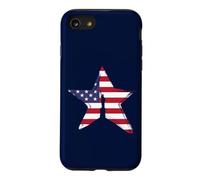 Carcasa para iPhone SE (2020) / 7/8 Libertad Bandera Americana Estados Unidos América Patriota Estrella