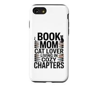 Carcasa para iPhone SE (2020) / 7/8 Libro Mamá Gato Amante Viviendo En Capítulos