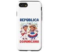 Carcasa para iPhone SE (2020) / 7/8 Linda Bandera Dominicana para niños Bailando en Traje Tradicional