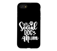 Carcasa para iPhone SE (2020) / 7/8 Lindas Patas de Perro Cachorro, Divertidas y Divertidas Madres antisociales