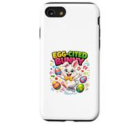Carcasa para iPhone SE (2020) / 7/8 Lindo Conejito Pascua Divertido Colorido celebración de Primavera