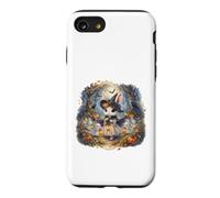 Carcasa para iPhone SE (2020) / 7/8 Lindo Conejo Bruja Halloween Espeluznante Bosque Fantasmas