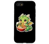 Carcasa para iPhone SE (2020) / 7/8 Lindo dragón Comiendo Ramen Fideos Amantes de la Sopa niños niñas