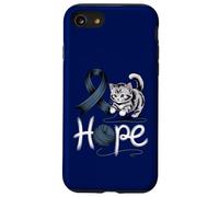 Carcasa para iPhone SE (2020) / 7/8 Lindo Gato - Cáncer de Colon - Cinta de concienciación sobre el cáncer colorrectal