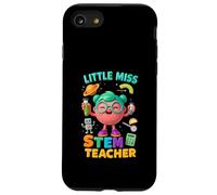 Carcasa para iPhone SE (2020) / 7/8 Little a Miss Stem - Elemento matemático de Dibujos Animados para Profesor