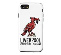 Carcasa para iPhone SE (2020) / 7/8 Liverpool Merseyside England Zine-Ink Hígado Bird