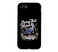 Carcasa para iPhone SE (2020) / 7/8 Living That Marsh Chill Life Shoebill Cigüeña