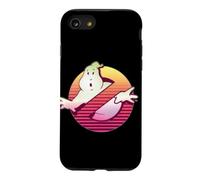 Carcasa para iPhone SE (2020) / 7/8 Los Cazafantasmas de los 80 Neo Logo Synthwave Cool Zuul Sunset Vintage