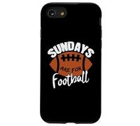 Carcasa para iPhone SE (2020) / 7/8 Los domingos de EE.UU. Son para el fútbol
