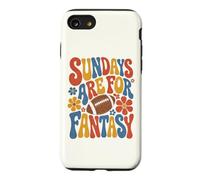Carcasa para iPhone SE (2020) / 7/8 Los domingos Son para la fantasía Retro Fantasy Football League