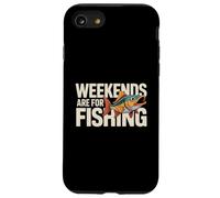 Carcasa para iPhone SE (2020) / 7/8 Los Fines de Semana Son para la Pesca, Estilo Divertido de Pescador