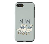 Carcasa para iPhone SE (2020) / 7/8 Love Family Crew Mejor Día de la Madre Linda Mamá De Tres 3 Gansos