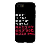 Carcasa para iPhone SE (2020) / 7/8 Lunes Martes Miércoles Jueves Práctica Clasificatoria Carrera