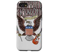 Carcasa para iPhone SE (2020) / 7/8 Lynyrd Skynyrd Eagle Guitarra Bandera de EE.UU. Clásico Rock Biker Retro