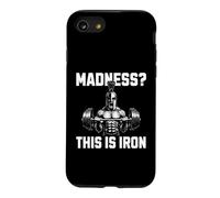 Carcasa para iPhone SE (2020) / 7/8 Madness This Is Iron Espartano Fitness Fuerza Gym Pesas