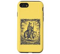 Carcasa para iPhone SE (2020) / 7/8 Mago Montando Criatura Mística Elefante Musaraña Fantasía