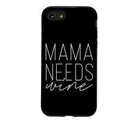 Carcasa para iPhone SE (2020) / 7/8 Mamá Necesita Vino Divertido mamá Adulto Bebida día de la Madre