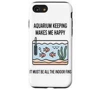 Carcasa para iPhone SE (2020) / 7/8 Mantener El Acuario Me Hace Feliz Aletas De Interior Pesca